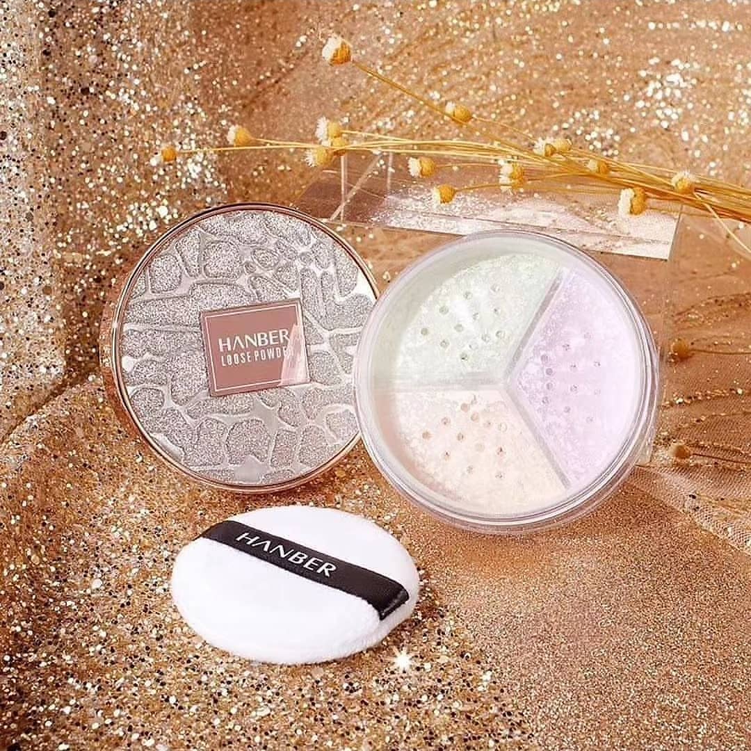 پک 3تکه آرایشی کوشن و پودرفیکس HANBER هانبراستار؛ گزینه‌ای مناسب برای تکمیل روتین زیبایی در گروه فیکساتور؛ نمای شماره 3