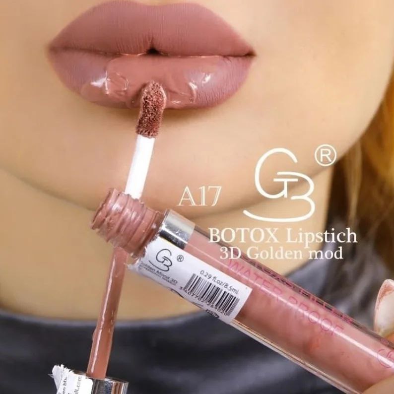 رژ لب مایع گلدن مود Golden Mood با تمرکز بر استفاده آسان و نتیجه طبیعی در گروه رژ؛ نمای شماره 7