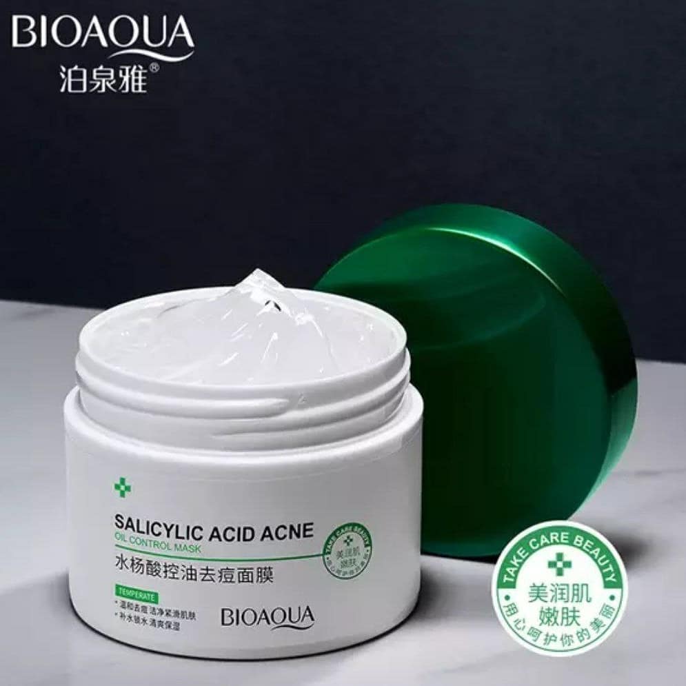 ماسک ضد جوش و کنترل کننده چربی سالیسیلیک اسید بیوآکوا Bioaqua؛ انتخابی متناسب با مراقبت و زیبایی روزمره در گروه ماسک