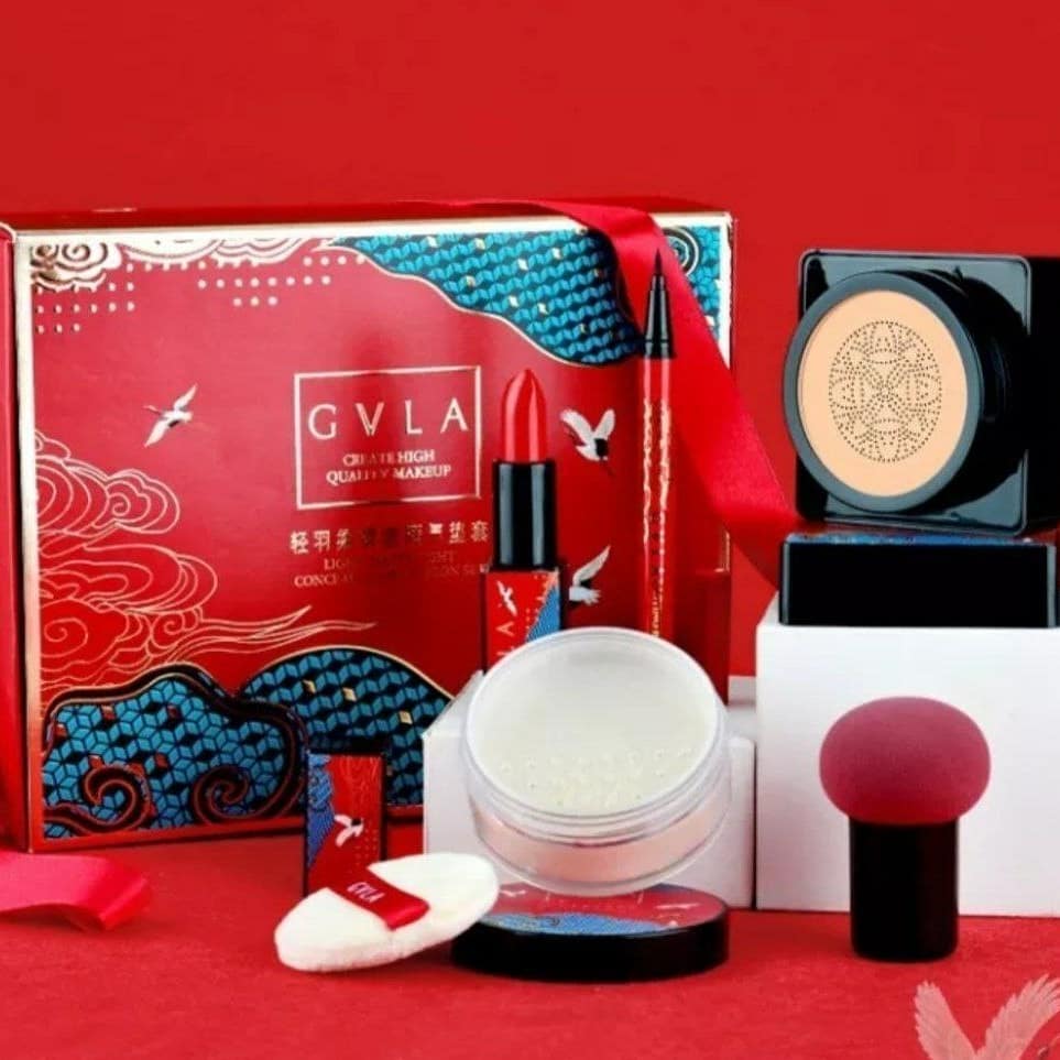 ست 5 تیکه Gvla؛ گزینه‌ای مناسب برای تکمیل روتین زیبایی در گروه کوشن