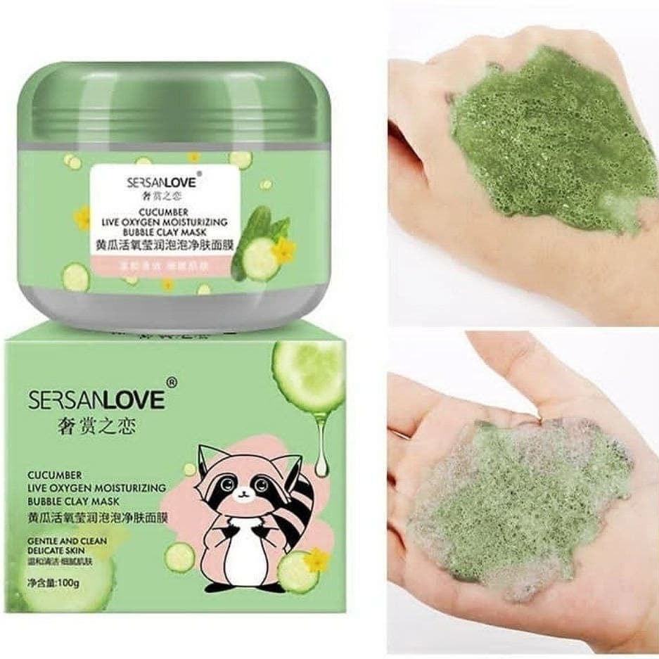 ماسک حبابی sersanlove با تمرکز بر استفاده آسان و نتیجه طبیعی در گروه ماسک