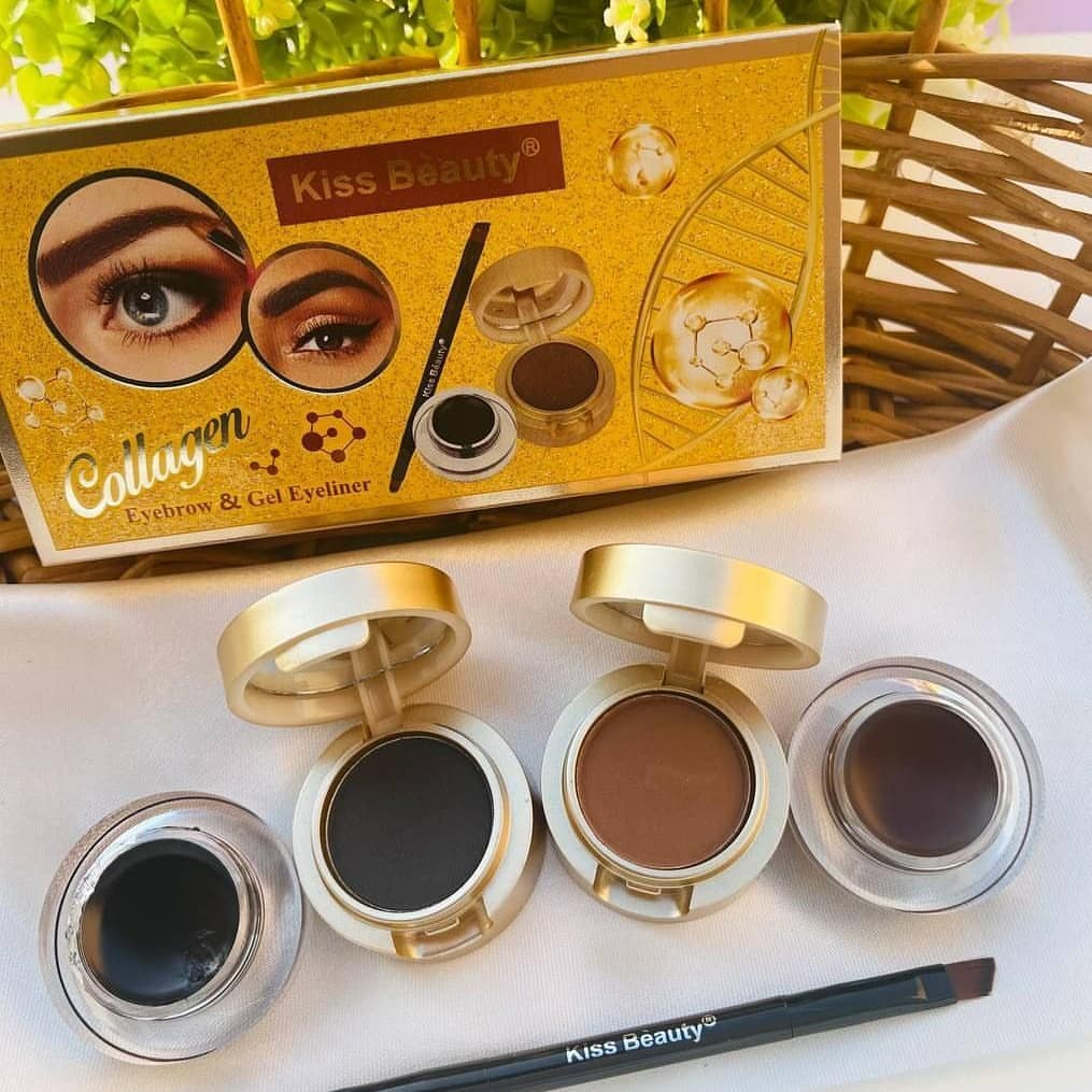 پک ژل ابرو کیس بیوتی kiss beauty با تمرکز بر استفاده آسان و نتیجه طبیعی در گروه ژل ابرو