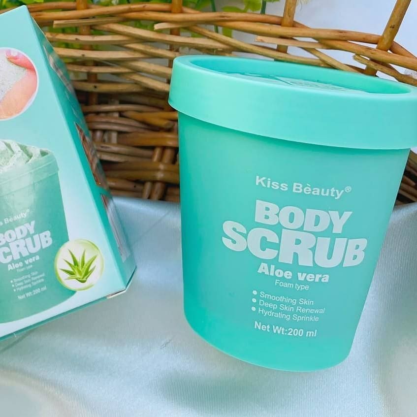 اسکراب بدن شنی کیس بیوتی kiss beauty؛ گزینه‌ای مناسب برای تکمیل روتین زیبایی در گروه اسکراب بدن