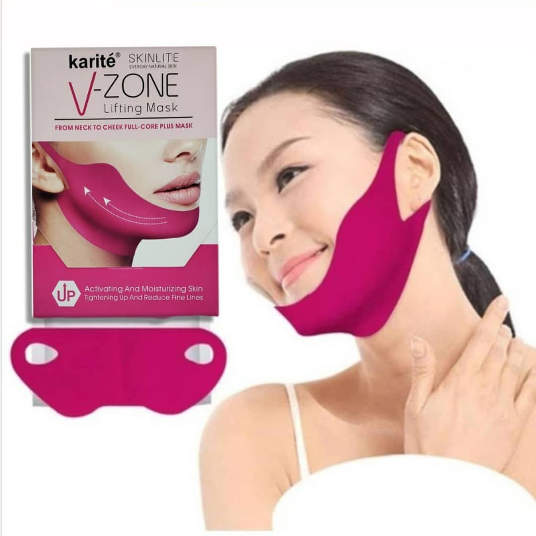 ماسک لیفت صورت و غبغب کاریته karite؛ انتخاب کاربردی برای روتین روزانه در گروه ماسک؛ نمای شماره 2
