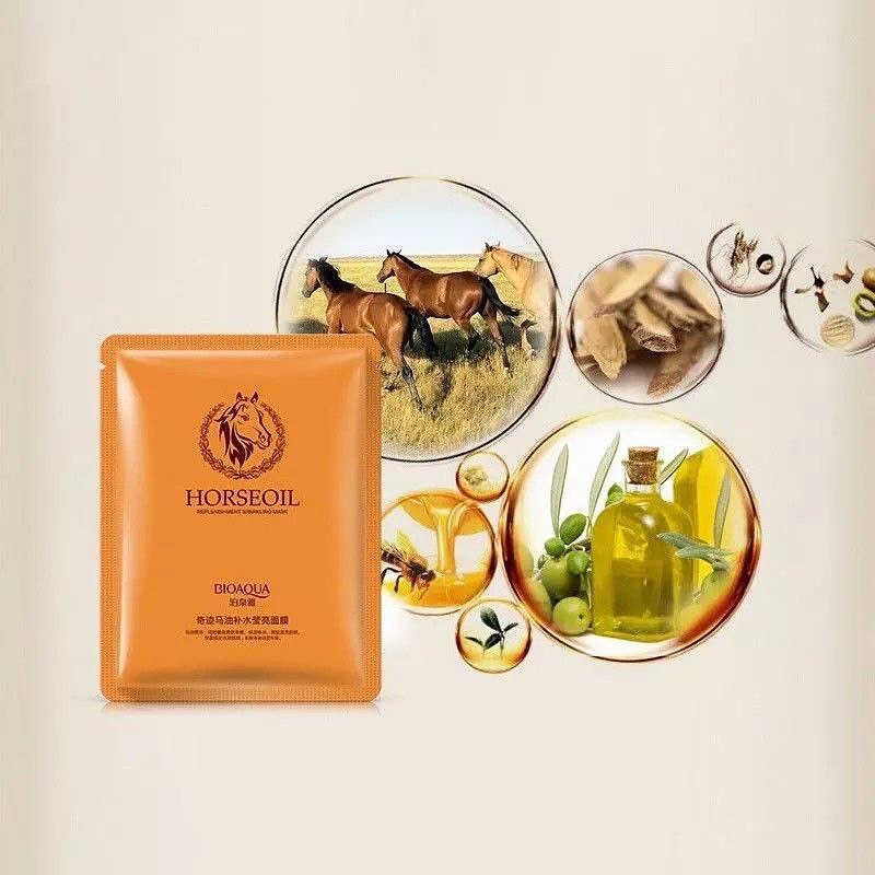 ماسک ورقه ای روغن اسب بیوآکوا Bioaqua؛ گزینه‌ای مناسب برای تکمیل روتین زیبایی در گروه ماسک