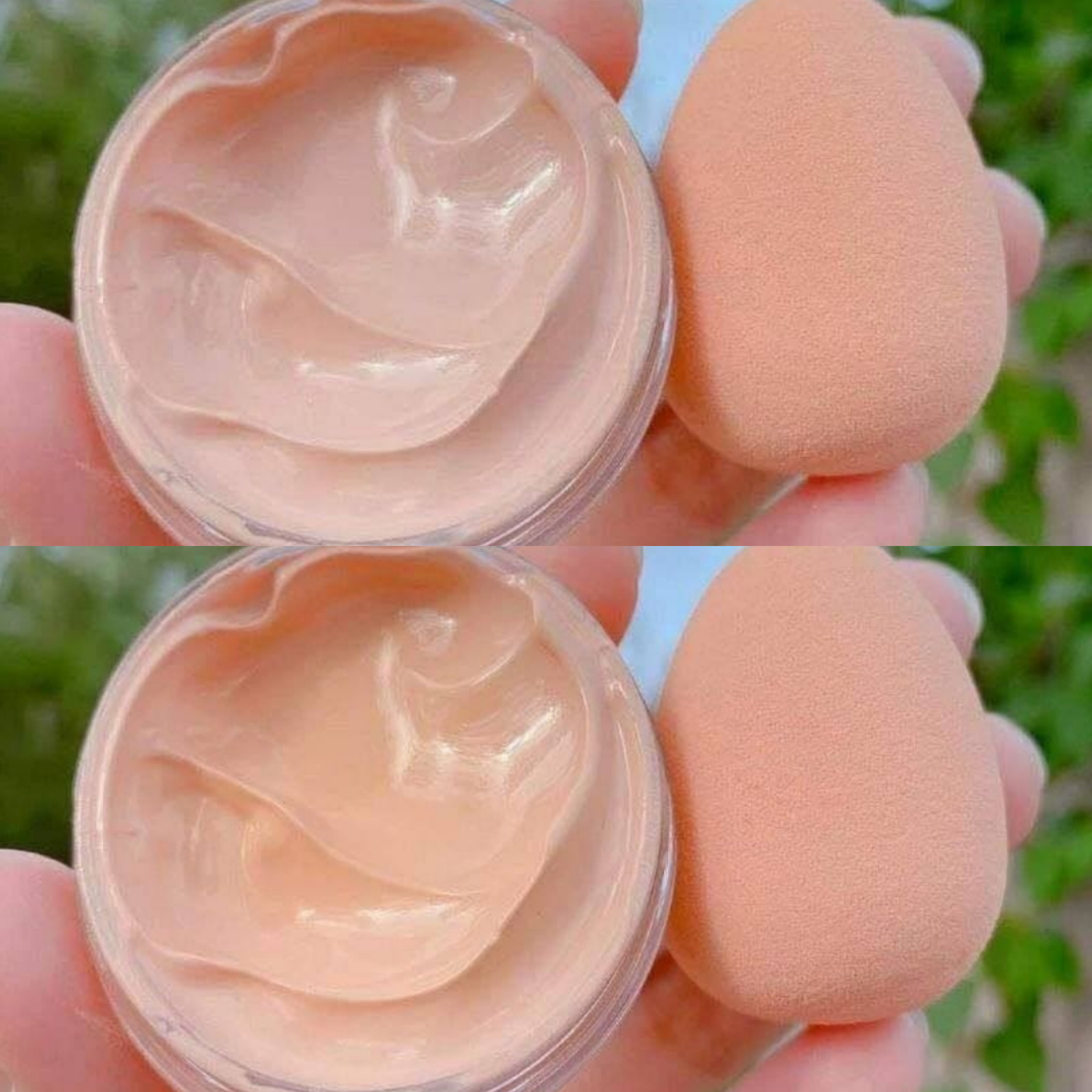 کرمپودر (طرح هلو) کیس بیوتی kiss beauty؛ انتخاب کاربردی برای روتین روزانه در گروه کرم پودر؛ نمای شماره 2