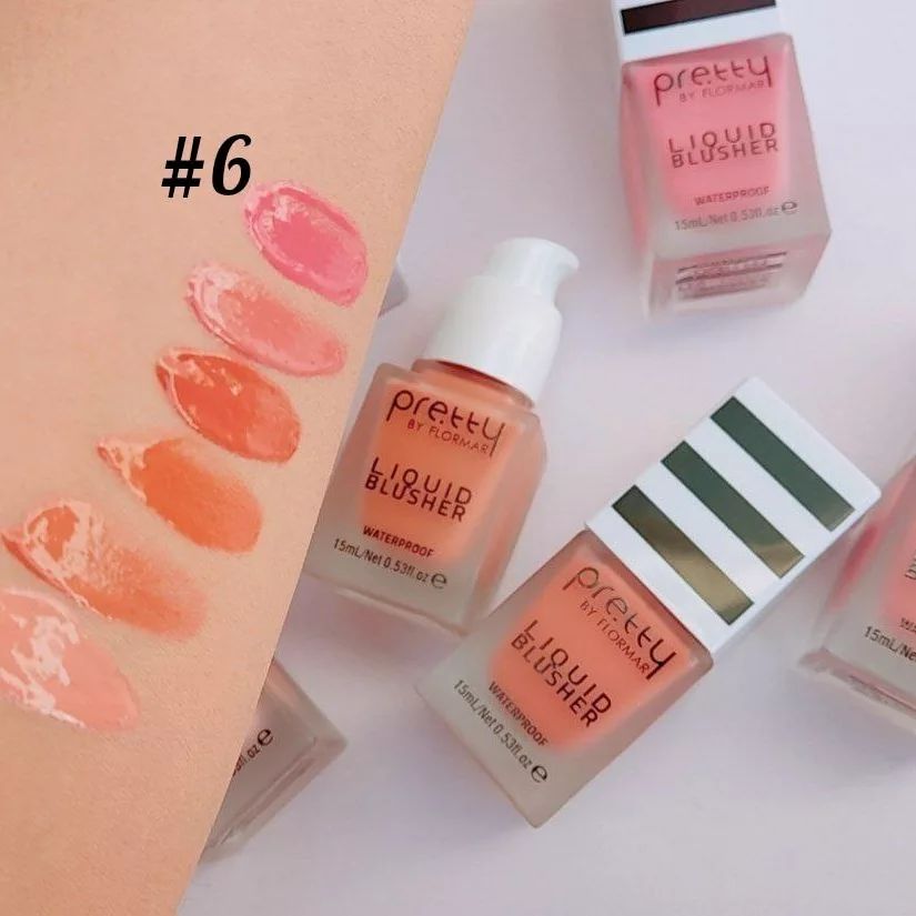 رژگونه مایع pretty؛ گزینه‌ای مناسب برای تکمیل روتین زیبایی در گروه رژگونه
