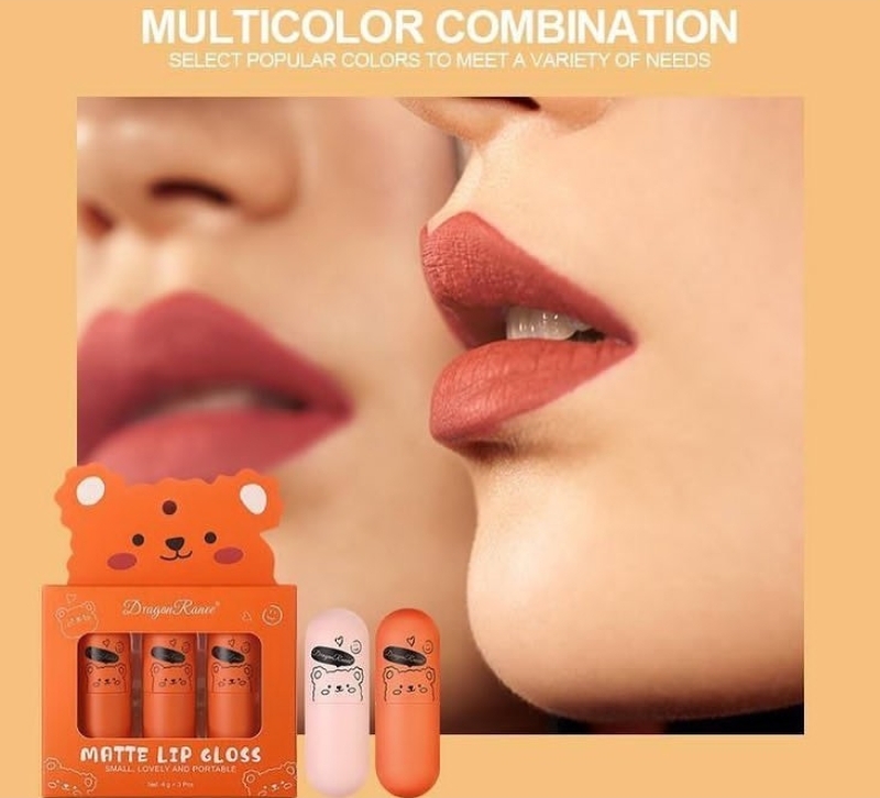 پک رژ لب مایع خرسی کپسولی دراگون dragonranee؛ انتخاب کاربردی برای روتین روزانه در گروه رژ؛ نمای شماره 6