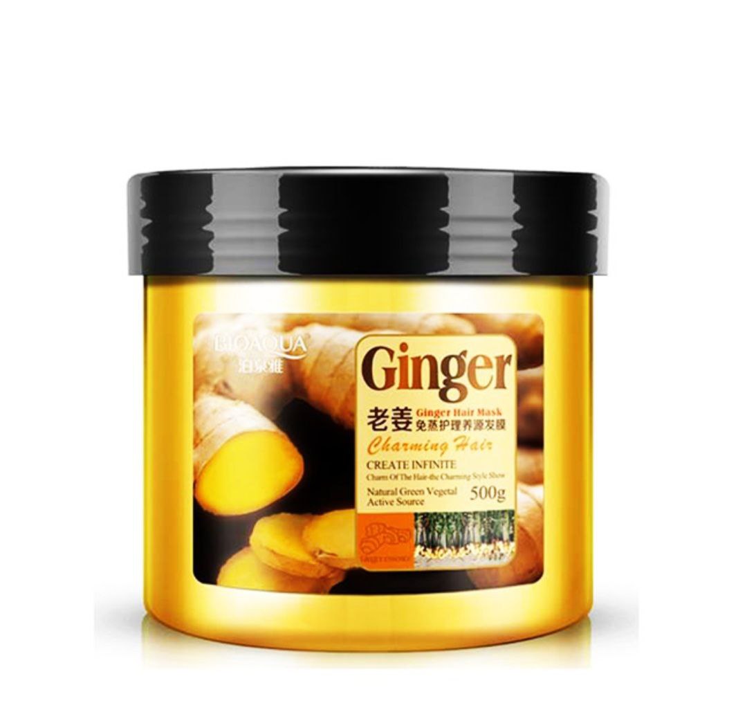ماسک مو ترمیم کننده زنجبیل Bioaqua با تمرکز بر استفاده آسان و نتیجه طبیعی در گروه شامپو
