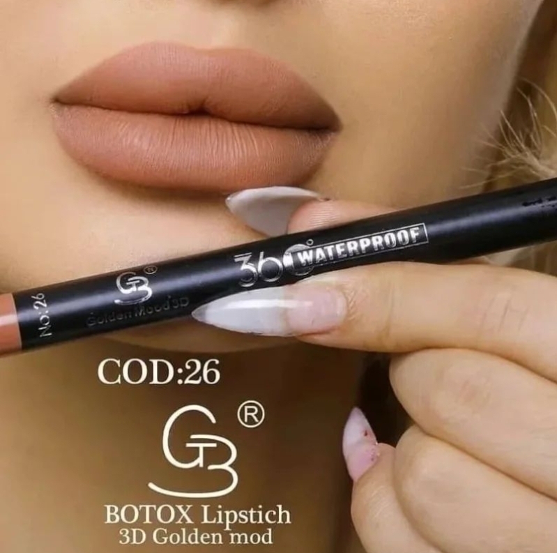 مداد لب گلدن مود Golden Mood؛ انتخابی متناسب با مراقبت و زیبایی روزمره در گروه خط لب؛ نمای شماره 6