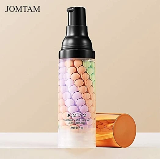 کرم 3 کاره رنگی جام تام Jomtam با تمرکز بر استفاده آسان و نتیجه طبیعی در گروه پرایمر؛ نمای شماره 4