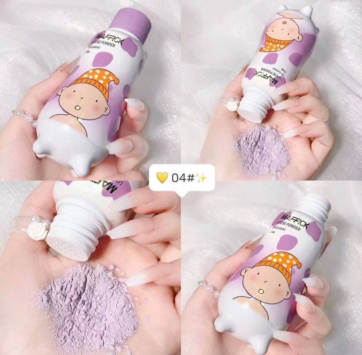 پودر فیکس برند MAFFICK کره ای؛ گزینه‌ای مناسب برای تکمیل روتین زیبایی در گروه پودر فیکس؛ نمای شماره 4