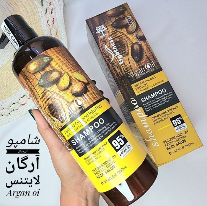 شامپو اسلواکی آرگان لایتنس Argan oil؛ انتخابی متناسب با مراقبت و زیبایی روزمره در گروه شامپو