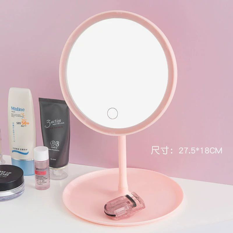 آینه آرایش LED دار؛ گزینه‌ای مناسب برای تکمیل روتین زیبایی در گروه آیینه