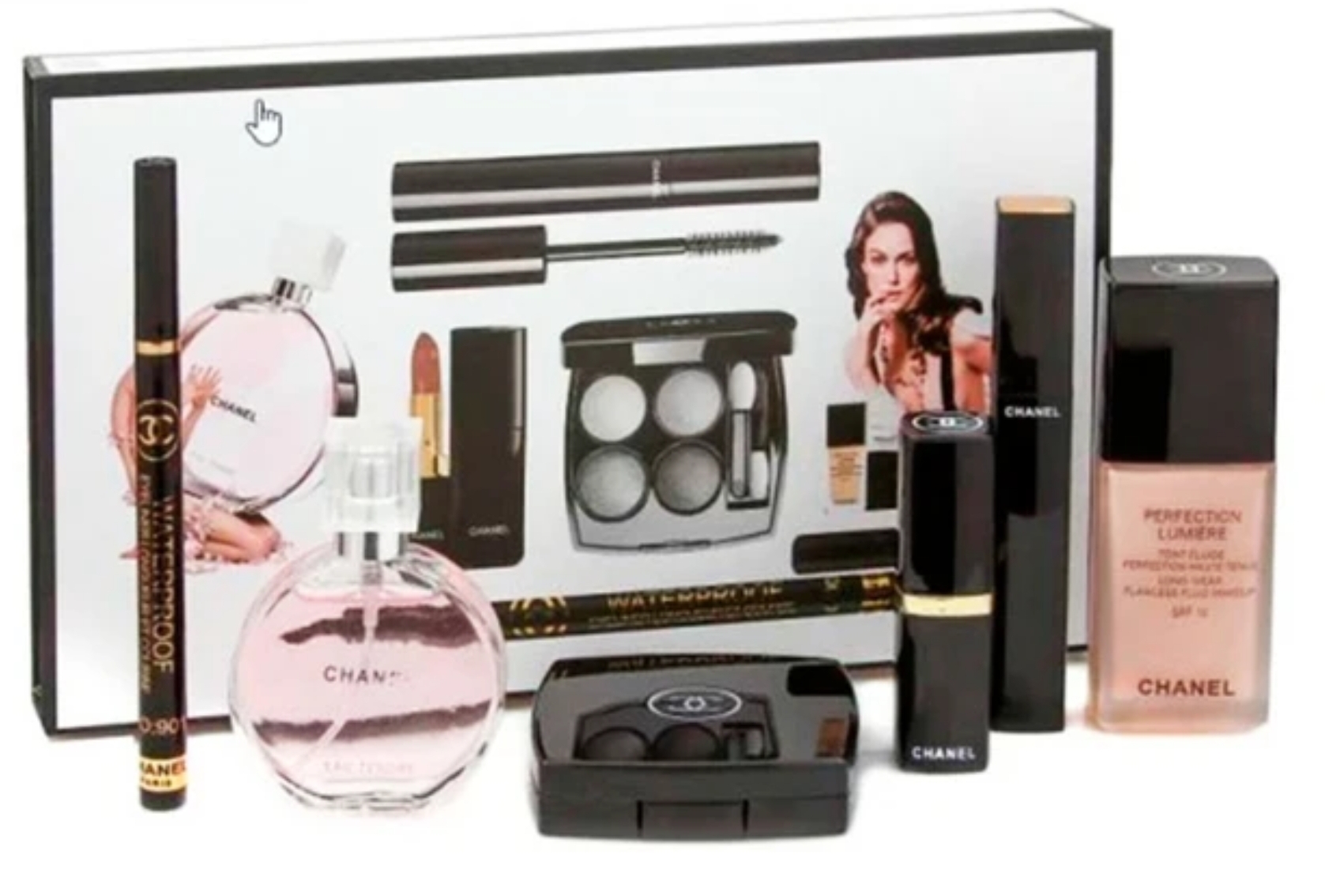 گیفت ست شنل Chanel؛ گزینه‌ای مناسب برای تکمیل روتین زیبایی در گروه خط چشم؛ نمای شماره 3