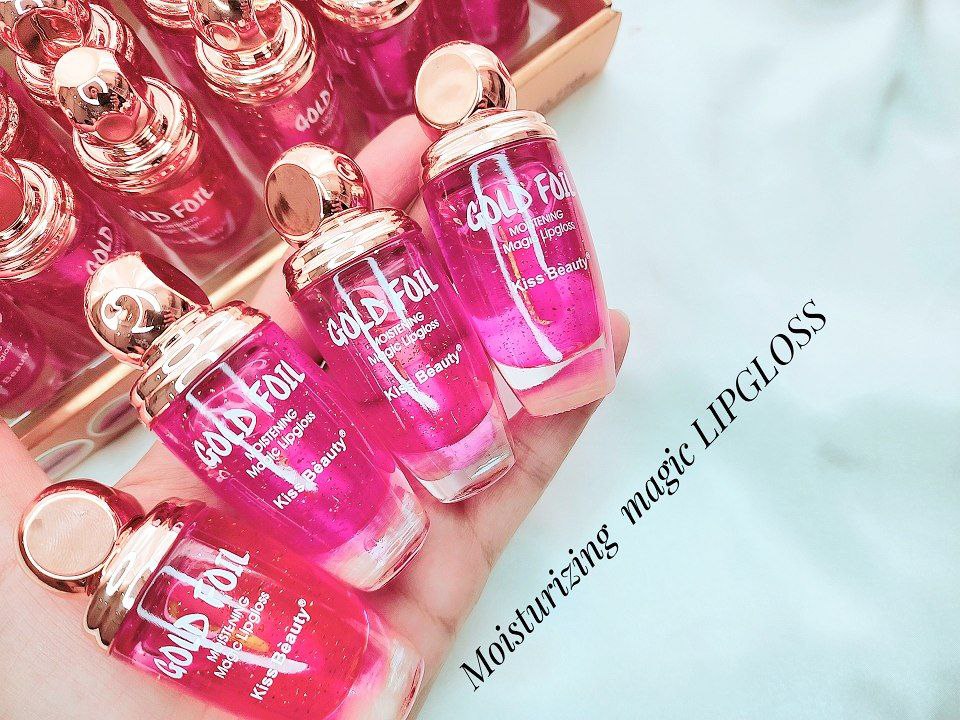 برق لب شاین‌دار حرارتی GOLD FOIL کیس بیوتی Kiss Beauty؛ انتخاب کاربردی برای روتین روزانه در گروه آرایش لب؛ نمای شماره 4