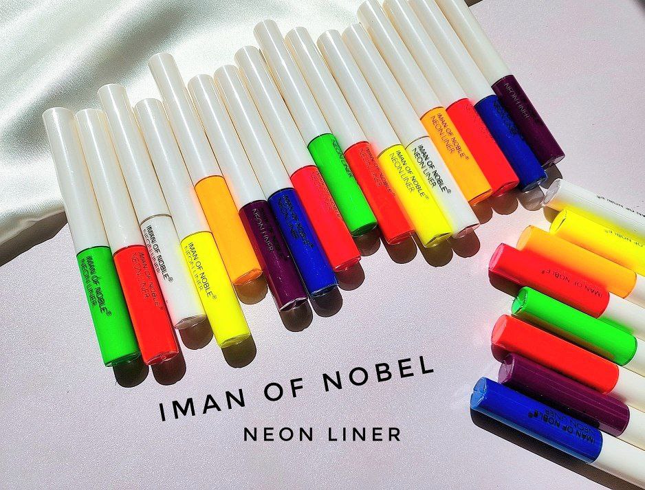 پک 8 رنگ خط چشم نئونی iman of nobel؛ انتخابی متناسب با مراقبت و زیبایی روزمره در گروه خط چشم؛ نمای شماره 2