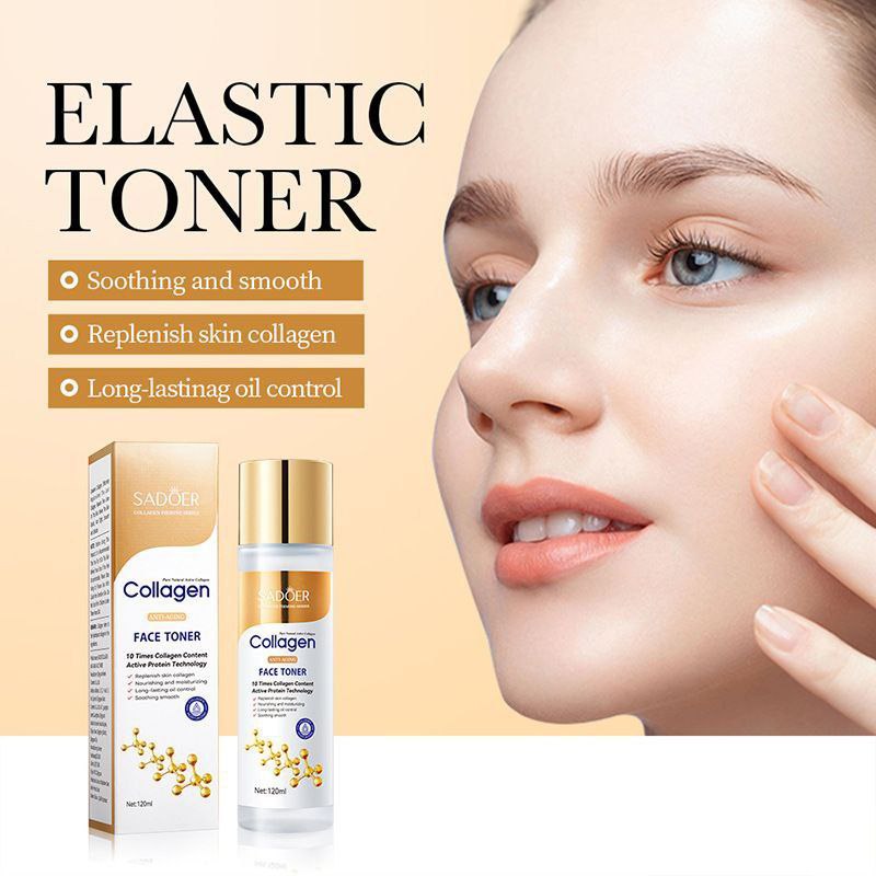 تونر پاکسازی کننده کلاژن دار از برند سادور Sadoer؛ گزینه‌ای مناسب برای تکمیل روتین زیبایی در گروه تونر؛ نمای شماره 3