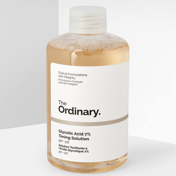 تونر گلیکولیک اسید اوردینری Ordinary با معرفی دقیق ویژگی‌ها و کاربرد در گروه تونر؛ نمای شماره 4