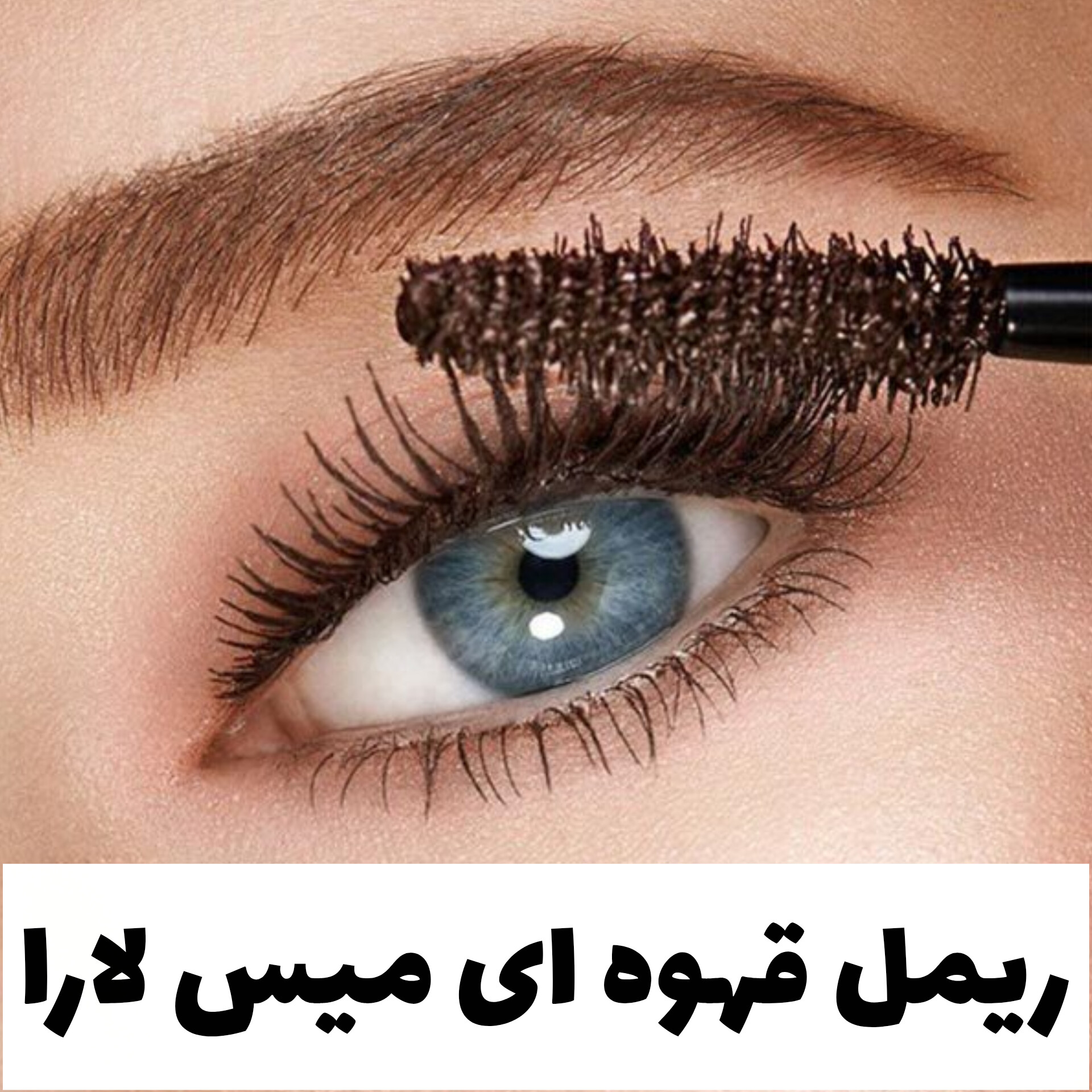 ریمل قهوه ای میس لارا miss lara با تمرکز بر استفاده آسان و نتیجه طبیعی در گروه ریمل